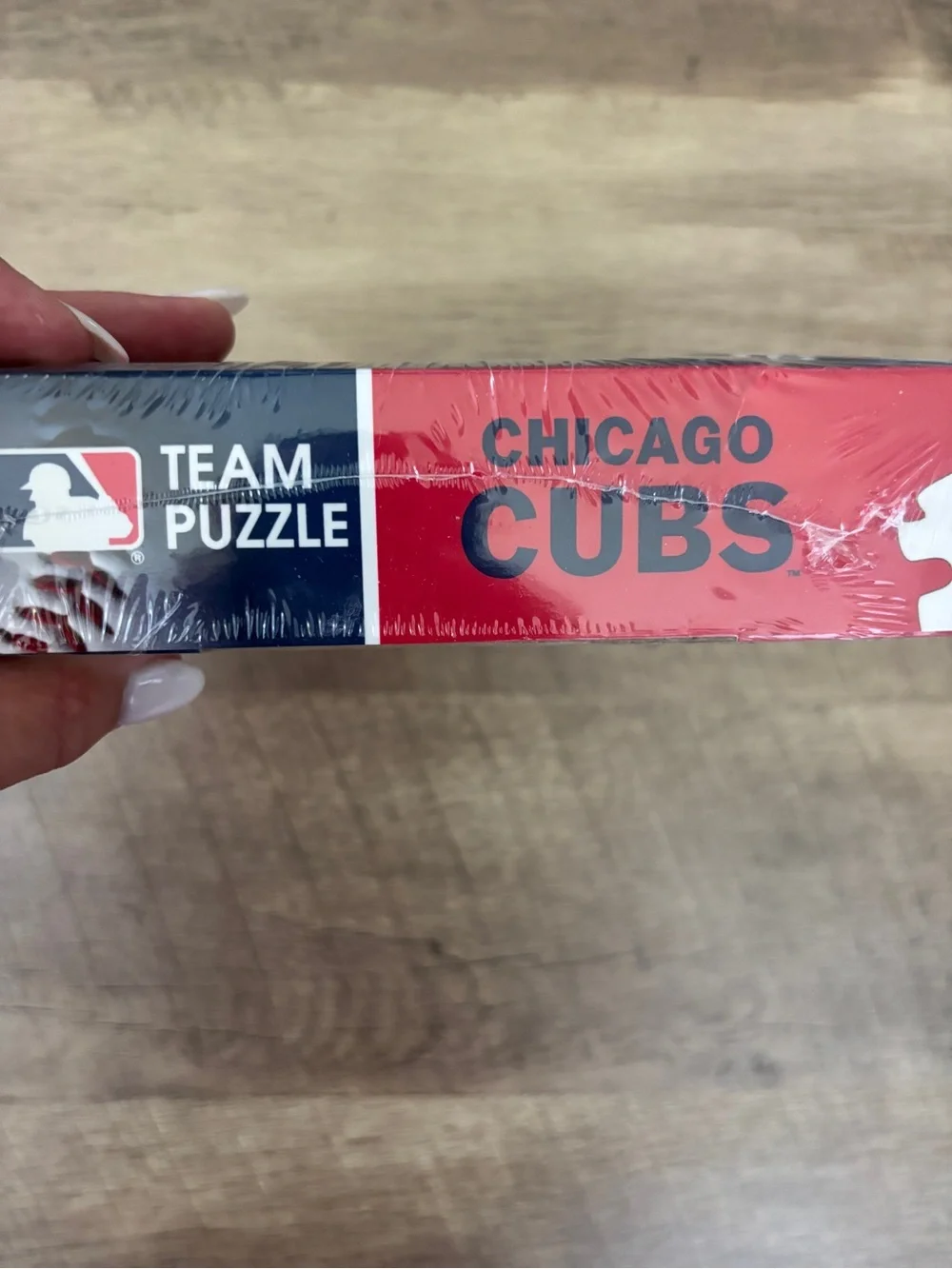 MLB Chicago Cubs Team Puzzle - Navy, Red, White